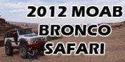 Moab Bronco Safari slideshow 2012