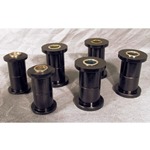 Spring and Shackle Bushing Kit Urethane 66-77 Bronco