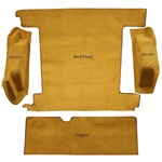 Carpet Rear Cargo Area Ford Bronco 66-77 w/ Wheel Wells