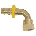 Fitting -6 Push On 90-Degree 3/8 Socketless 