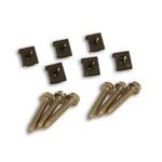 Arm Rest Screw & Clip Set 68-77 (Does both doors) 
