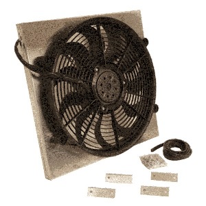 Aluminum Shrouded High Output Radiator Fan 18-3/4x17-5/8x 3