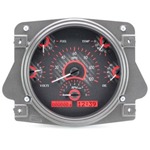 Dakota Digital Dash VHX Carbon Fiber Red 66-77 Bronco / 61-66 Pickup