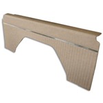 66-76 OEM Style Parchment Vinyl Interior Quarter Panels 
