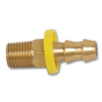 Brass Fitting 3/8 BARB x 1/4 NPT 