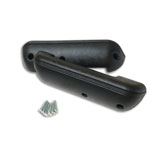 Deluxe Arm Rest PAIR 68-77 Black 