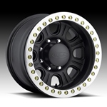 Raceline Monster Beadlock Black Wheel  w/ Alum Outer Ring