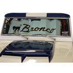 Sun Shade Bronco Script 