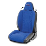 Mastercraft Baja RS Seat w/ Fixed Headrest Left Black with Blue Center & Blue Side Panels