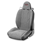 Mastercraft Baja RS Seat w/ Fixed Headrest Left Black With Gray Center & Gray Side Panels