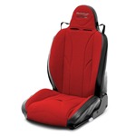 Mastercraft Baja RS Seat w/ Fixed Headrest Right Black with Red Center & Red Side Panels
