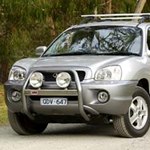 ARB Nudge Bar Bumper Hyundai Sante Fe 2001-06 
