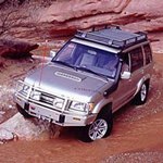 ARB Deluxe Bar Bumper Isuzu Trooper 1998-03 with Flares