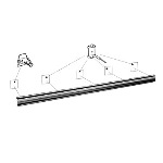 Door Chrome Molding - Right or Left 