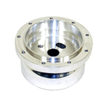 Polished Adapter 66-73 Two Post Horn 