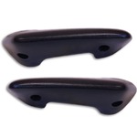 66 - 67 Black Arm Rest Pair 