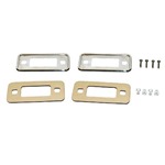 70-77 Stainless Steel Side Marker Bezel Kit Stainless steel