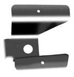 Stainless Steel Rear Reflector Bracket 70-77 w/ Tire Rack 