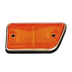 68-69 Front Side Reflector Left Amber 