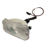 66-68 Front Turn Signal Assembly Clear Lens 