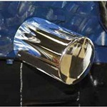 Chrome Oil Filter Cover 