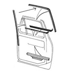 Door Glass Run 78-79