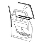 Door Glass Lift Channel 78-79