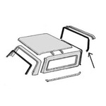 Front Roof Rear Seal 78-79