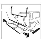 Inside at Belt Tailgate Seal 