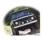 Front & Rear Stock Chrome Bumpers & Bolt Kits