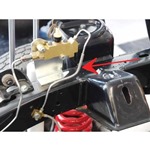 76-77 S.S. Hard Lines - Prop Valve to Front Hose on Frame 
