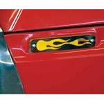 Side Burns Side Marker Light Covers (Set of 4) 73-79 F Series 78-79 Bronco