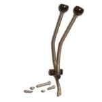 Stainless Steel J-shifter Twin Stick 