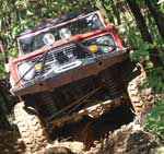 Rock Blocker With Pre-run Top Front Bumper 