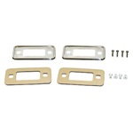 70-77 Chrome Side Marker Bezel Kit 