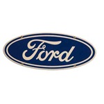 Ford Oval Sign 11 1/2x30 