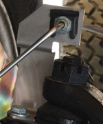 Brake Line Mounting Bracket 71 1/2-75 Stainless