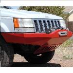 ZJ Rock Solid Front Bumper w/ Winch Mount 