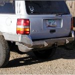 ZJ Rock Solid Rear Bumper - No Racks 