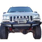 ZJ Flat Top Front Bumper w/ Winch Mounts 