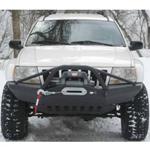 WJ Rock Solid Front Bumper w/ Winch Mount & PreBar .
