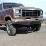 80-85 Rock Solid Front Bumper w/ Winch Mount 