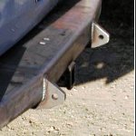 7/8 Inch D-Rings Pair For Bumper 