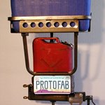 Retro Gas Can & Cooler Rack - Add On 